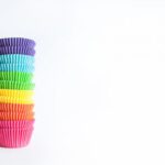 Baking Supplies - multi colored plastic straw cup