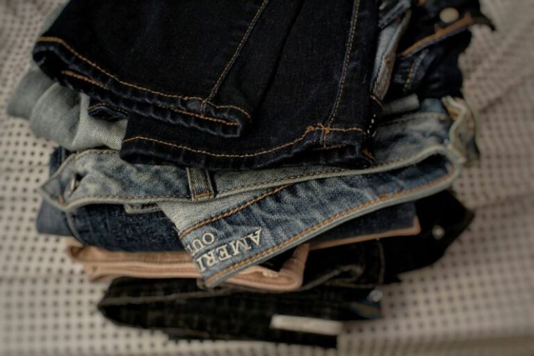 Storing Your Jeans Without Creasing Them
