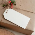 Eco-friendly Storage - a present wrapped in brown paper and tied with twine