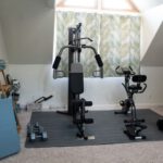 Home Gym - black and gray exercise equipment