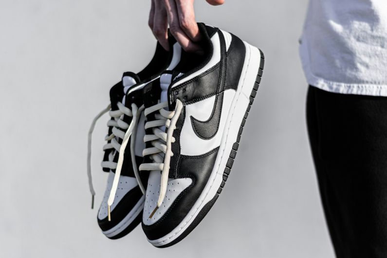 Basketball Gear - black and white nike athletic shoe