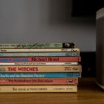 Children's Books - stack of books on brown wooden table